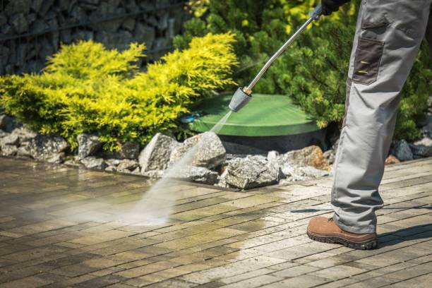 Post-Construction Pressure Washing in The Pinehills, MA